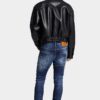 Medium røde flekker, vasket, Tidy Biker Jeans