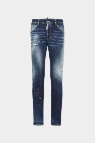 Medium Red Spots Wash Cool Guy Jeans Medium Red Spots Wash Cool Guy Jeans