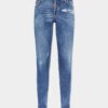 Mediumvask, medium midje, Twiggy-Jeans