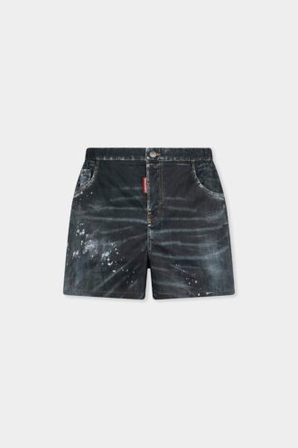 Midi-boksershorts med fem lommer