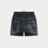 Midi-boksershorts med fem lommer