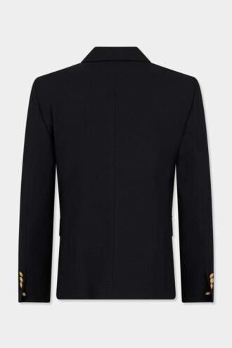 Militærblazer med enkelt knappestolpe