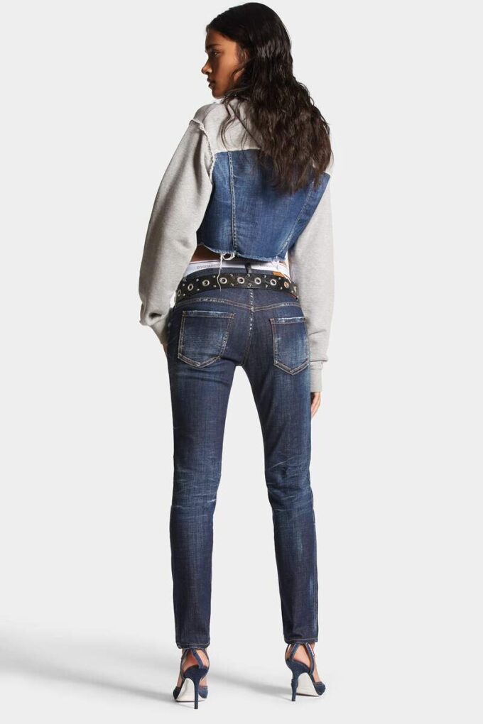 Mørk, ren vask Jennifer-Jeans Mørk, ren vask Jennifer-Jeans