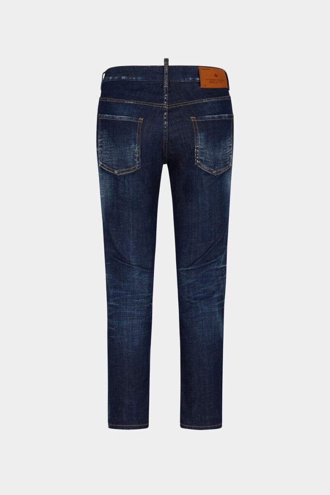 Mørk, renvasket Cool Girl-Jeans