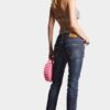 Mørk, renvasket Cool Girl-Jeans