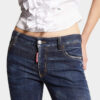 Mørk, renvasket Jeans med medium midje og utvidet ben Mørk, renvasket Jeans med medium midje og utvidet ben