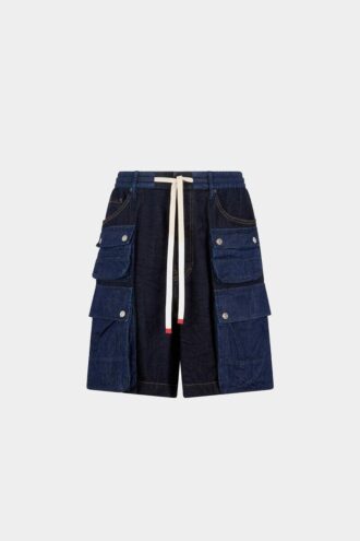 Mørke shorts med tykk vask
