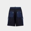 Mørke shorts med tykk vask
