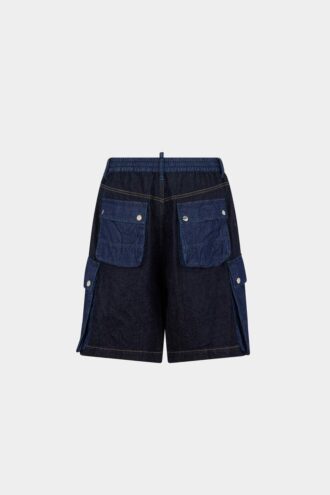 Mørke shorts med tykk vask