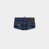 Mørke, slitte rebell-hotpants