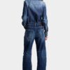 Mørke Smoker Wash Loose Twist-Jeans