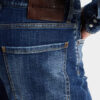 Mørke Smoker Wash Loose Twist-Jeans