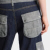 Mørke, tunge, løst vridde Jeans