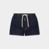 Mørke, tunge shorts med pull-on-passform