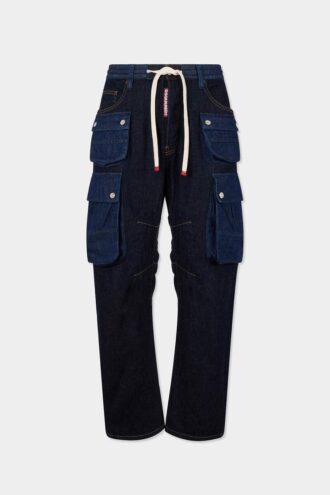 Mørkvaskede Kawaii-Jeans