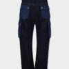Mørkvaskede Kawaii-Jeans