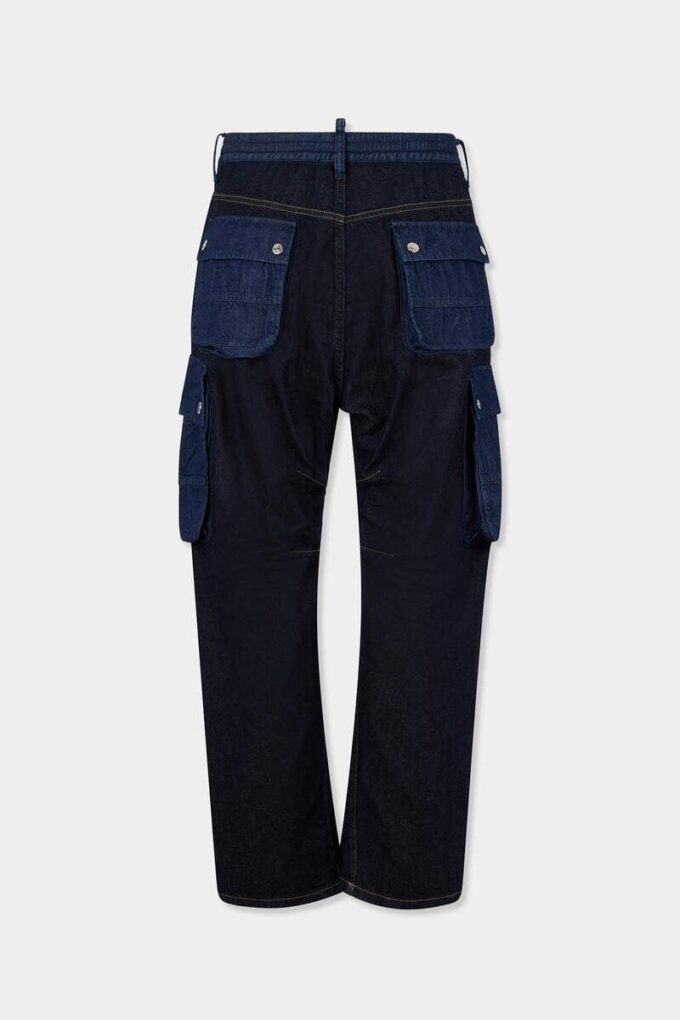 Mørkvaskede Kawaii-Jeans