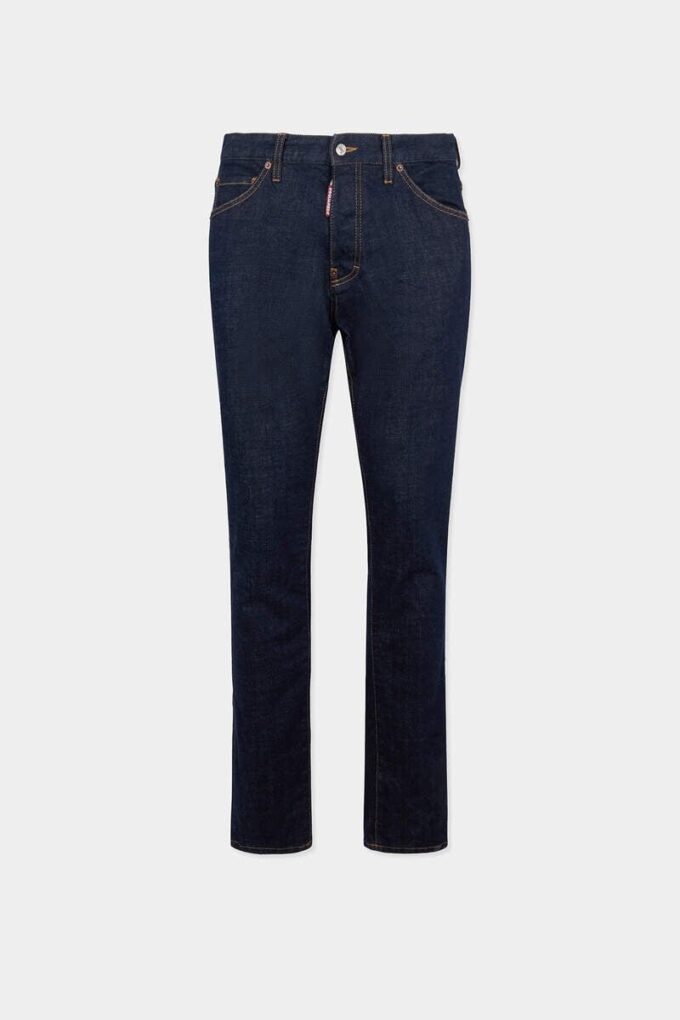 Mørkvaskede Teddy-Jeans