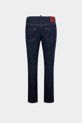 Mørkvaskede Teddy-Jeans
