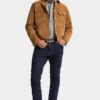 Mørkvaskede Teddy-Jeans