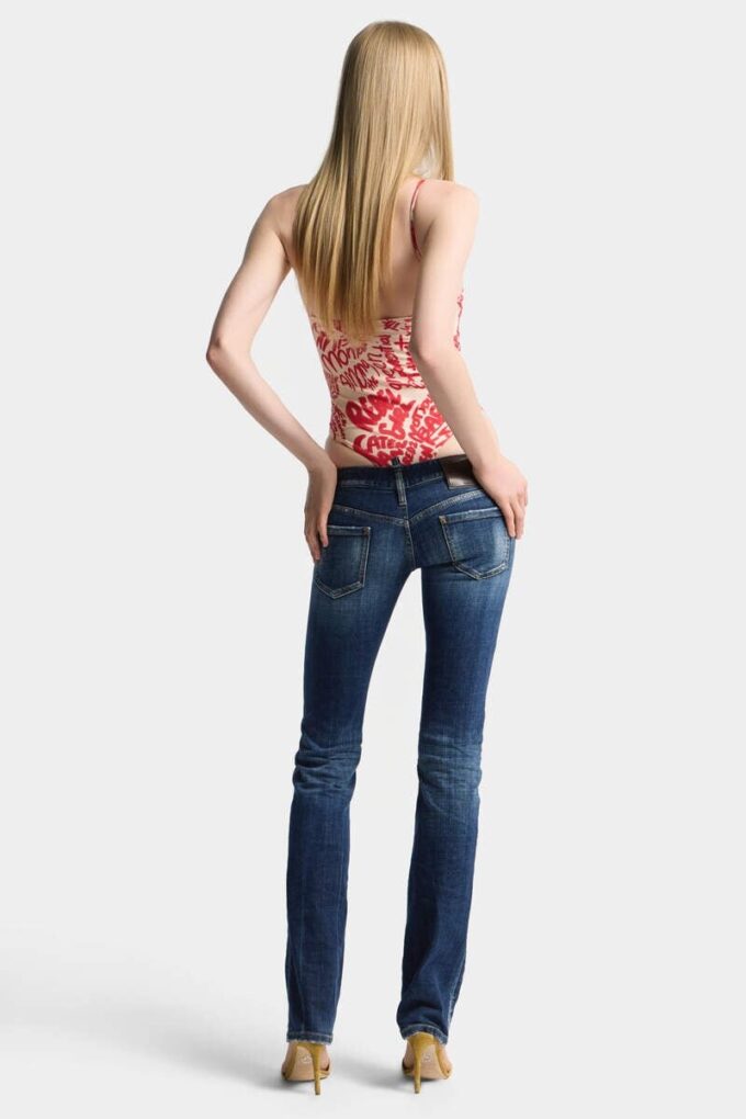 Mørkvaskede Venus-Jeans
