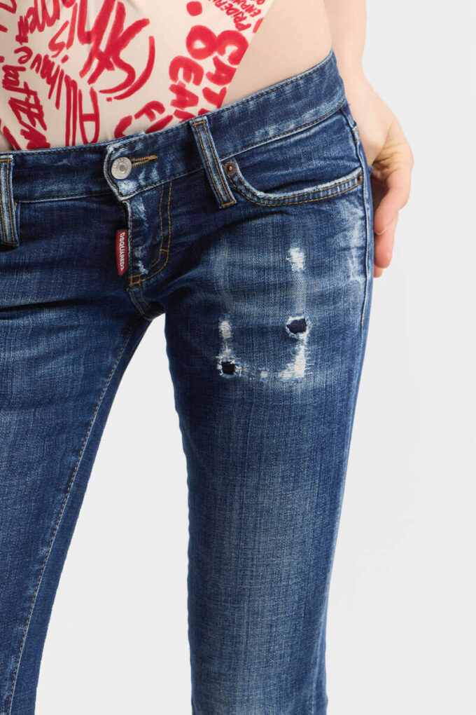 Mørkvaskede Venus-Jeans