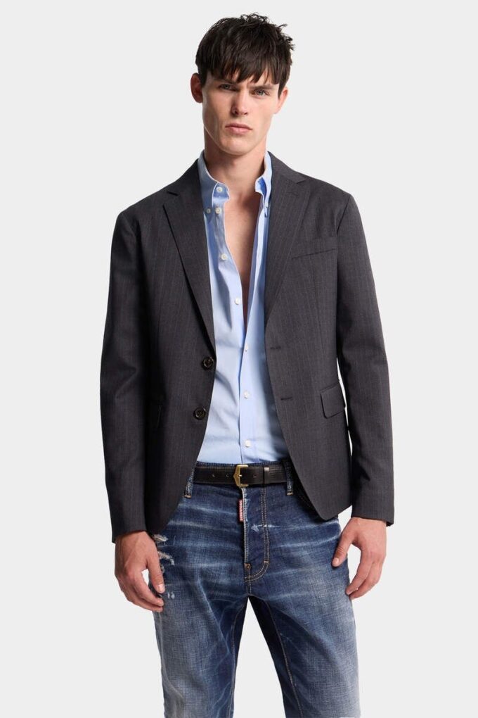 Nålestripet blazer