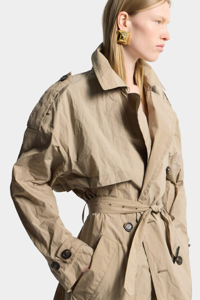 Over trenchcoat