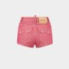Oxford-denim-hotpants med høy midje Oxford-denim-hotpants med høy midje