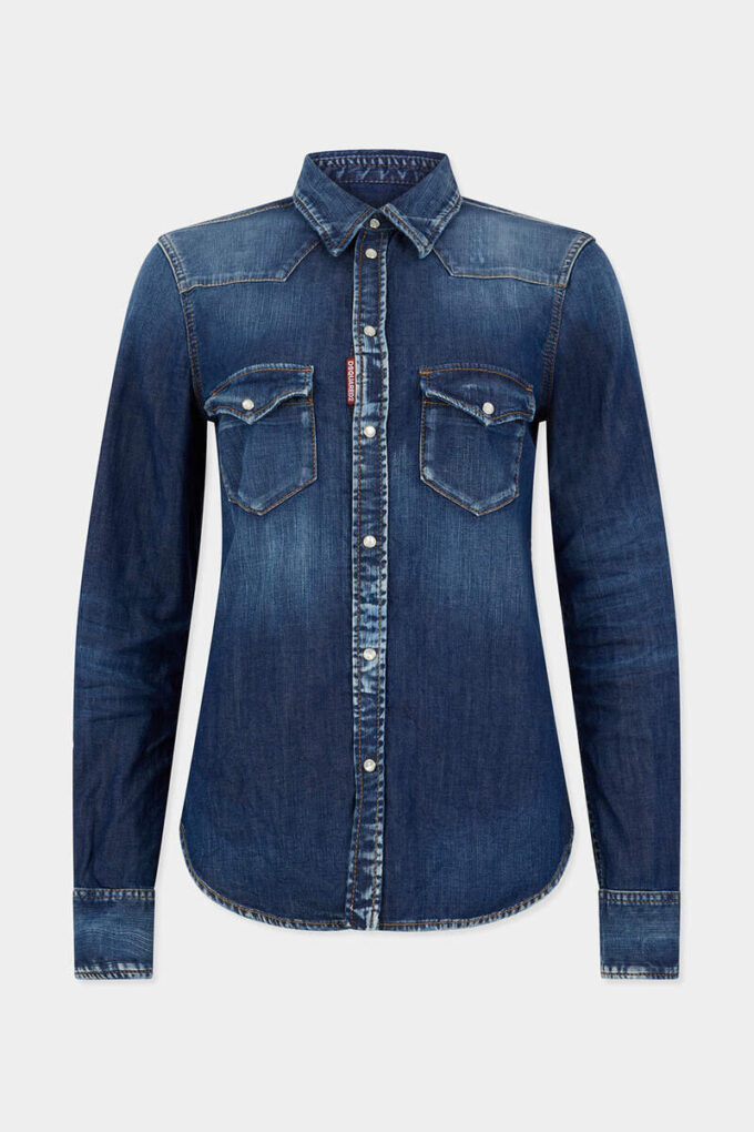 Perfecto Wash Basic Western-skjorte