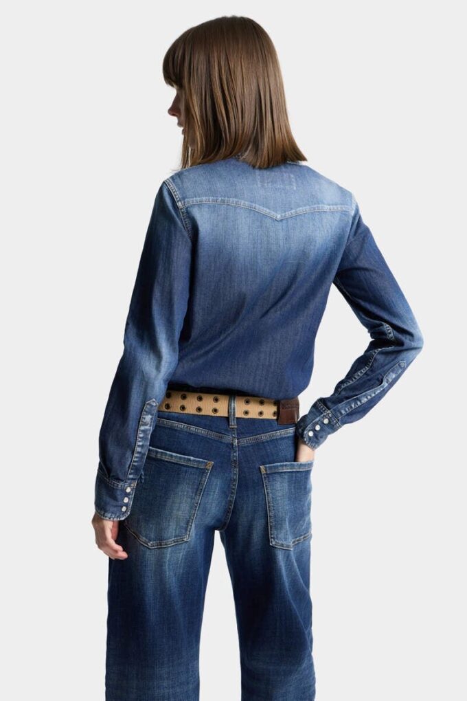 Perfecto Wash Basic Western-skjorte