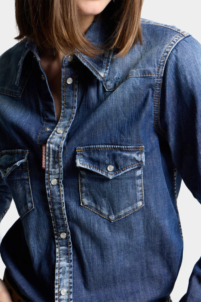 Perfecto Wash Basic Western-skjorte