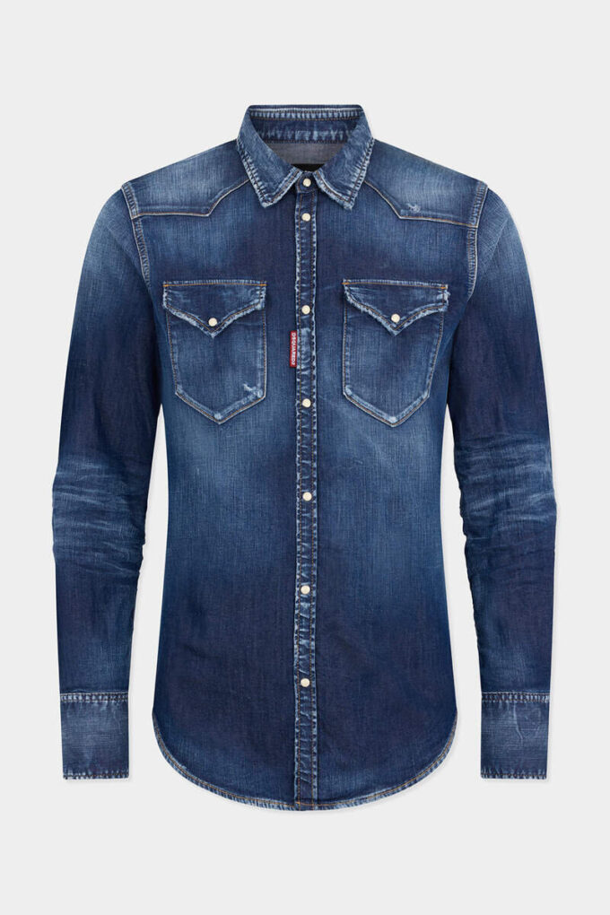 Perfecto Wash klassisk westernskjorte