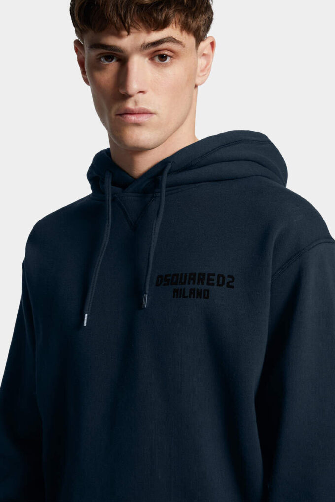 Perfekt passform Dsquared2 Milano-hettegenser