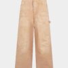 Plaggfarget baggy carpenter-Jeans