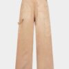 Plaggfarget baggy carpenter-Jeans