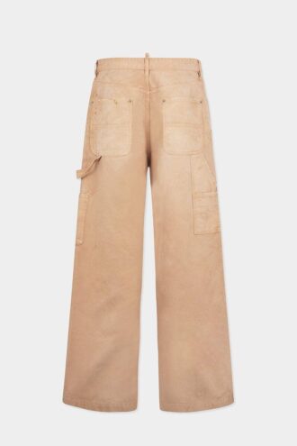 Plaggfarget baggy carpenter-Jeans