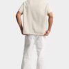 Plaggfarget baggy-Jeans