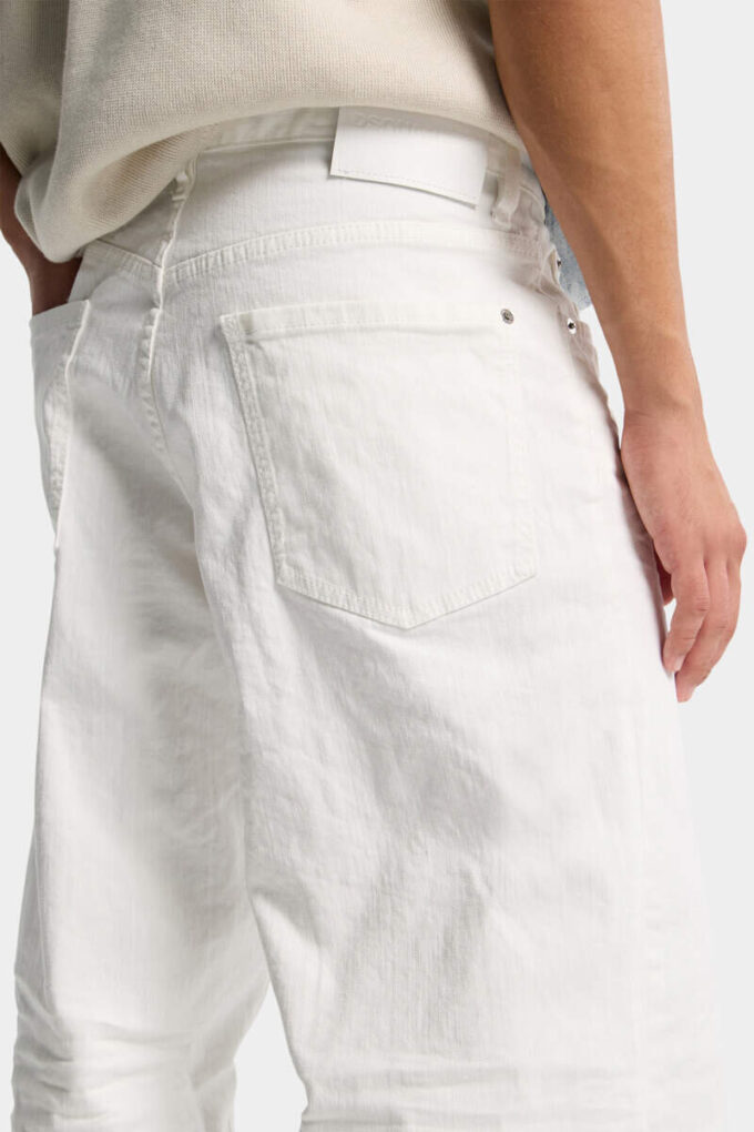 Plaggfarget baggy-Jeans