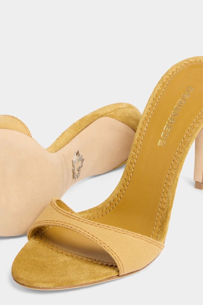 Praktiske sandaler med to hæler Praktiske sandaler med to hæler