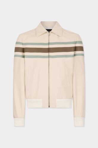 Preppy skinnblouson