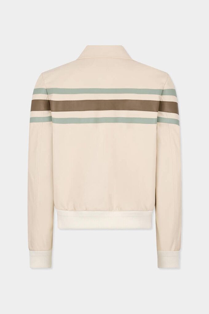 Preppy skinnblouson