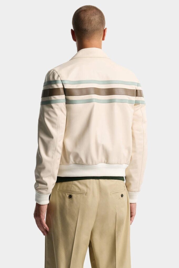 Preppy skinnblouson