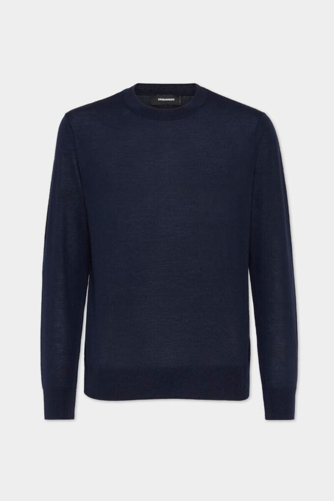 Pullover med rund hals Pullover med rund hals