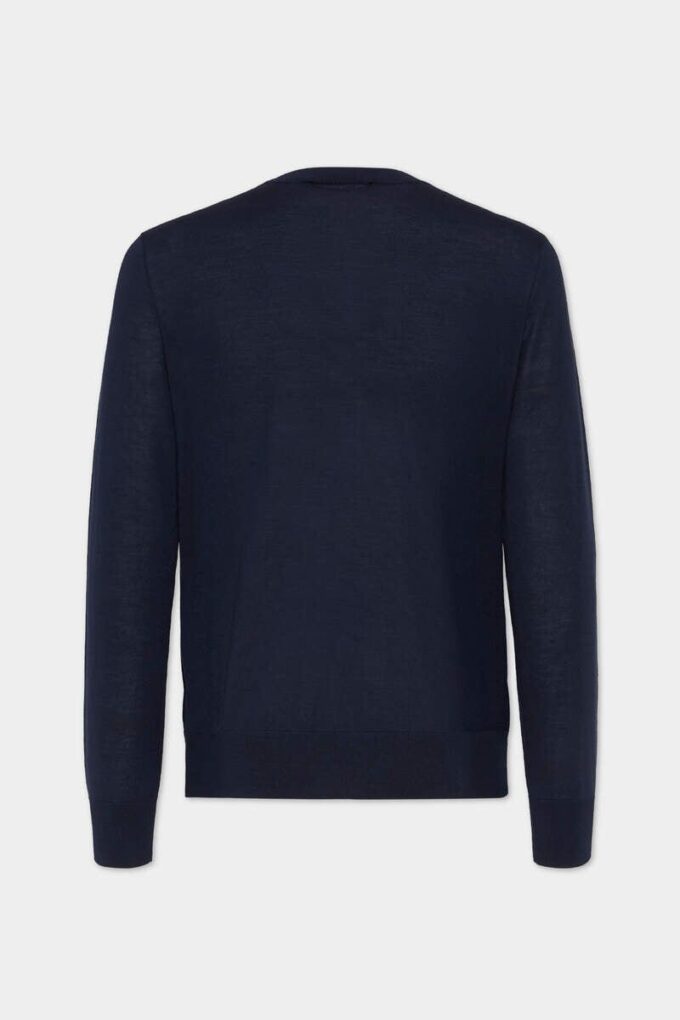 Pullover med rund hals Pullover med rund hals