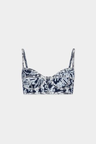 Rebel Hibiscus Dark Flower Wash Tiki-BH