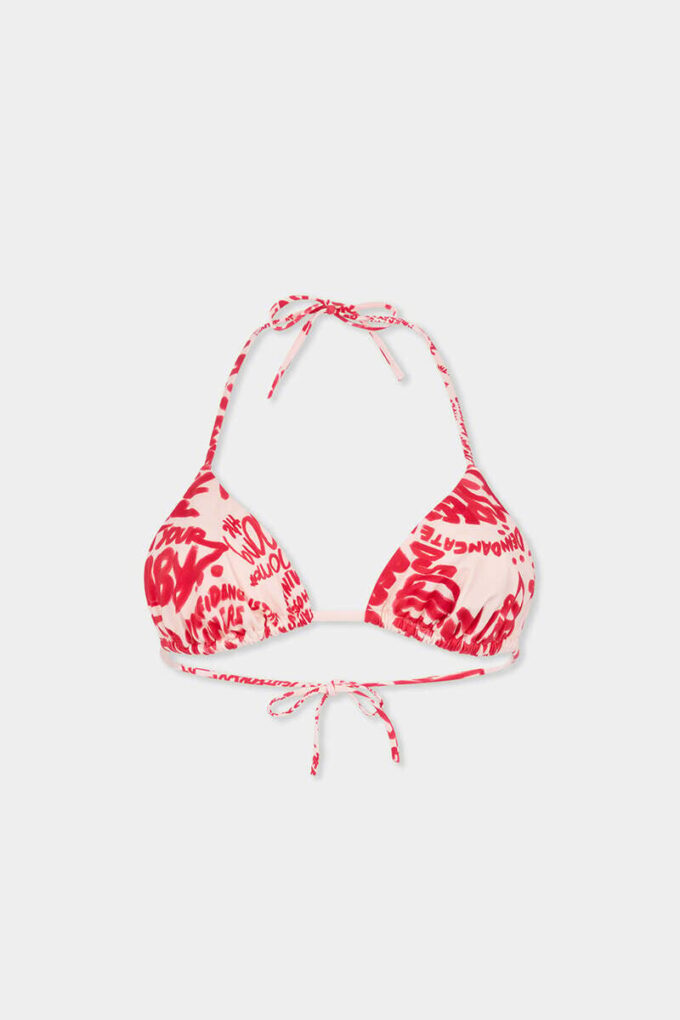 Rebel Hibiscus trekanttop