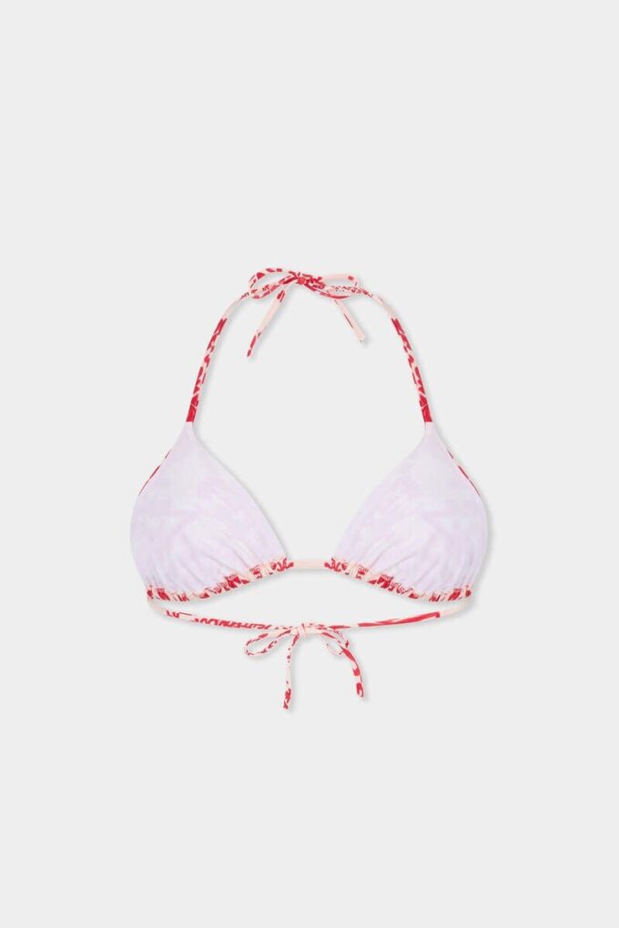 Rebel Hibiscus trekanttop