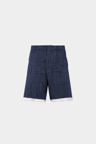 Rippede og råkantede shorts