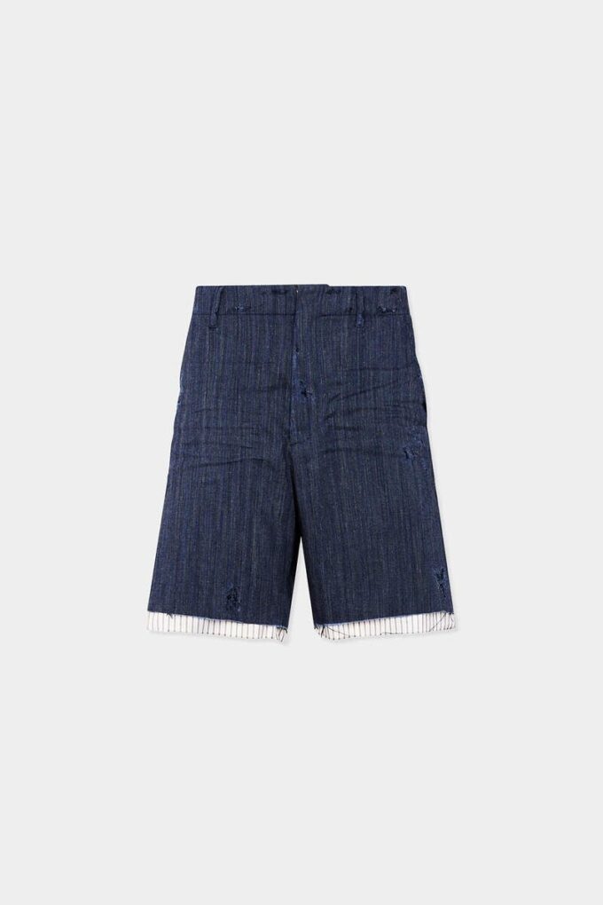 Rippede og råkantede shorts